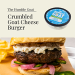 Crumbled Goat Cheese Burger